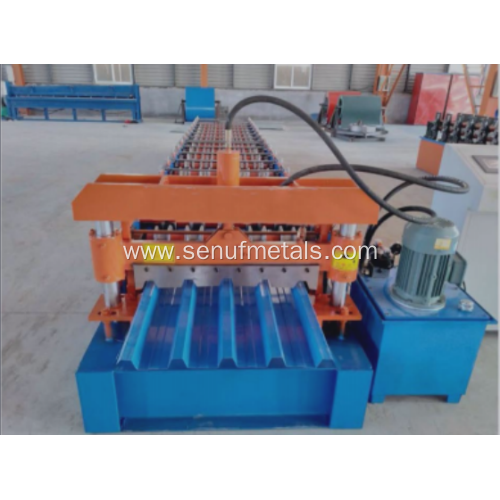 Trapezoidal Double layer roll forming machine